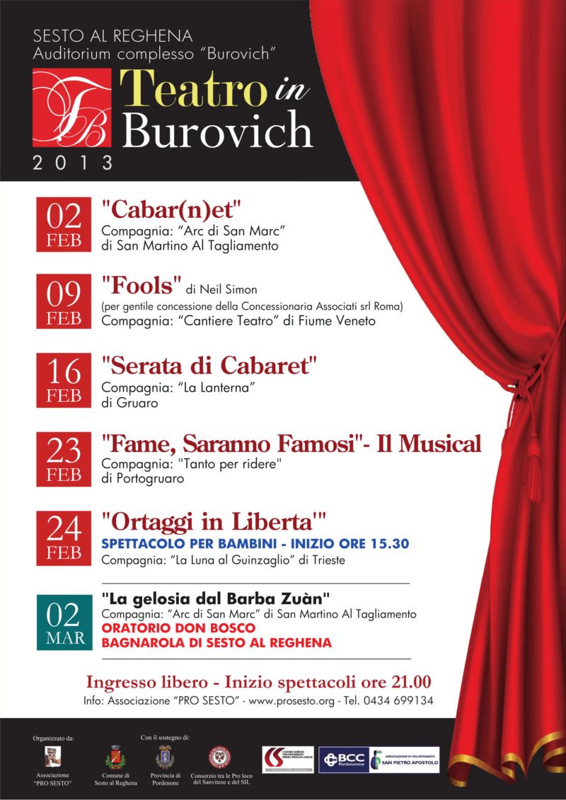 Teatro in Burovich 2013