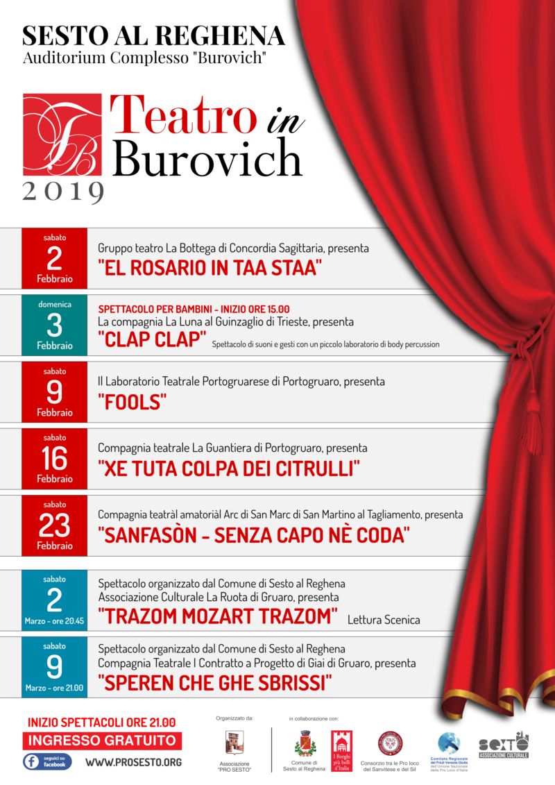 Teatro in Burovich 2019